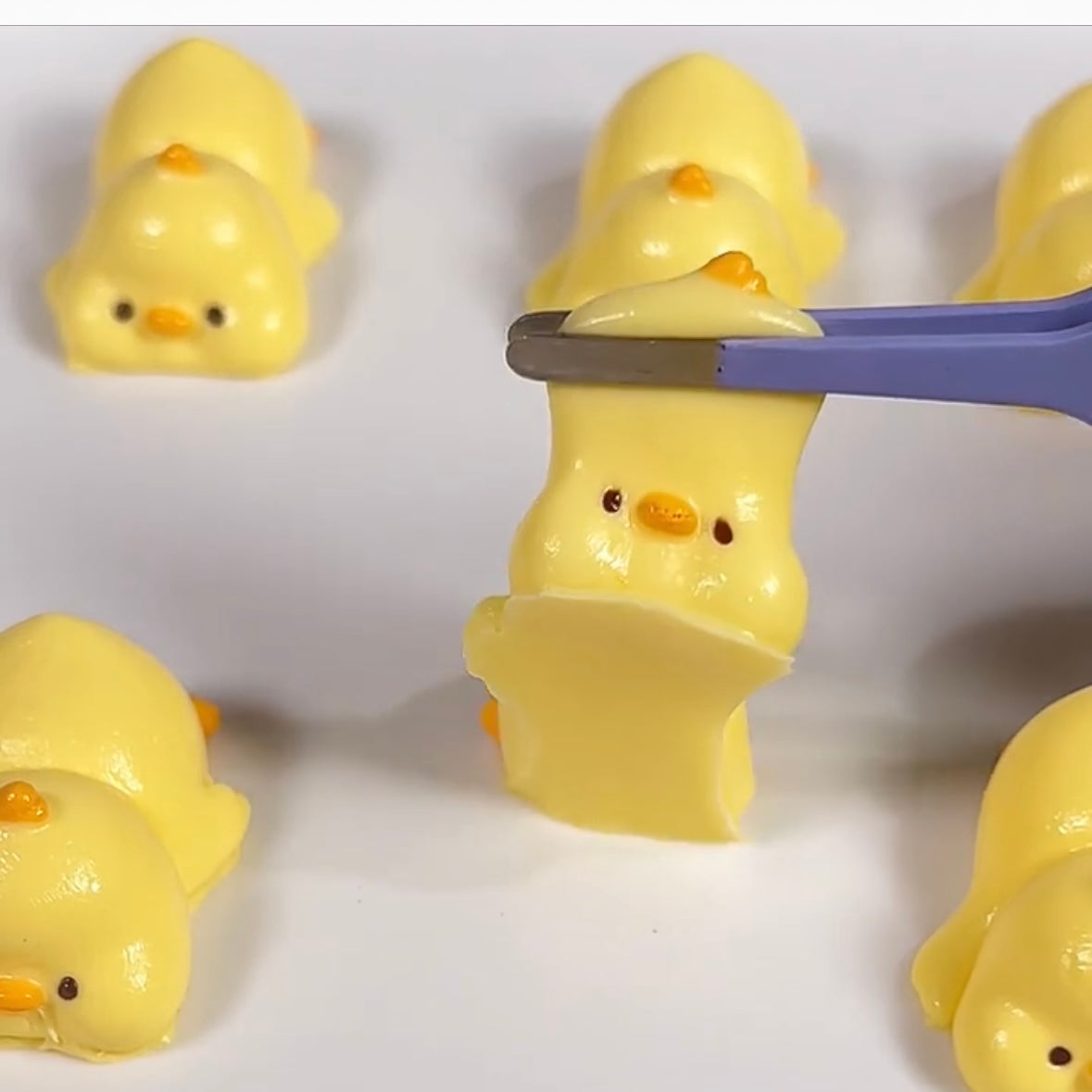 4pcs Mini Size Duck Taba Squishy Toy – product image 6