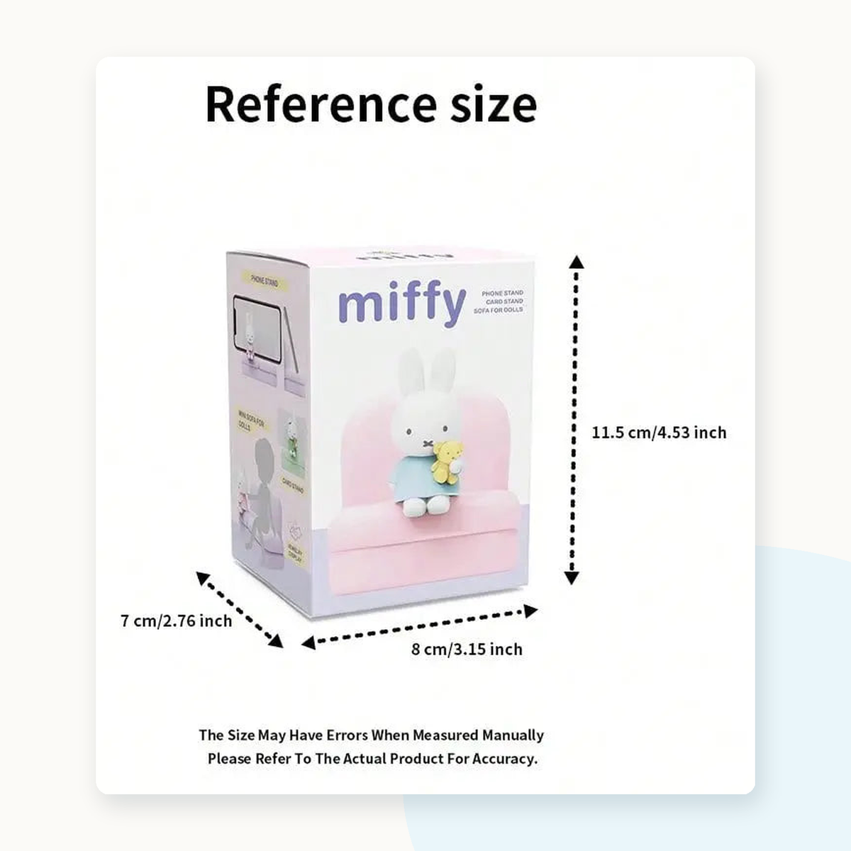 Miffy Sofa Series 2 Phone Stand Figure Blind Box - detail