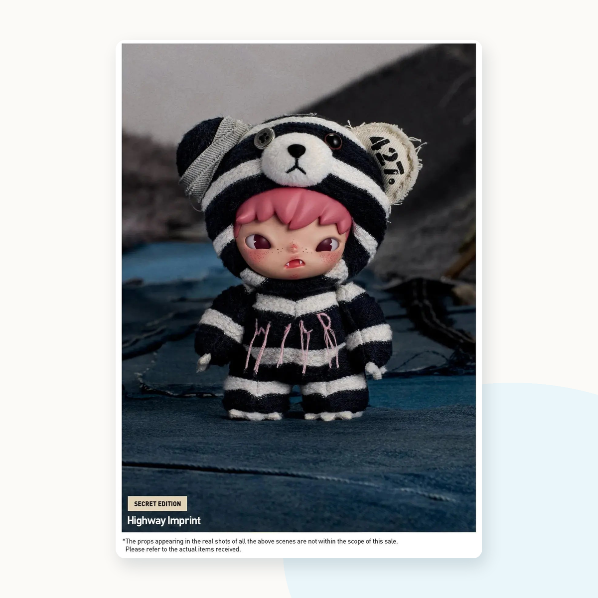 POP MART Hirono Road Journal Series-Plush Doll Pendant Blind Box - detail