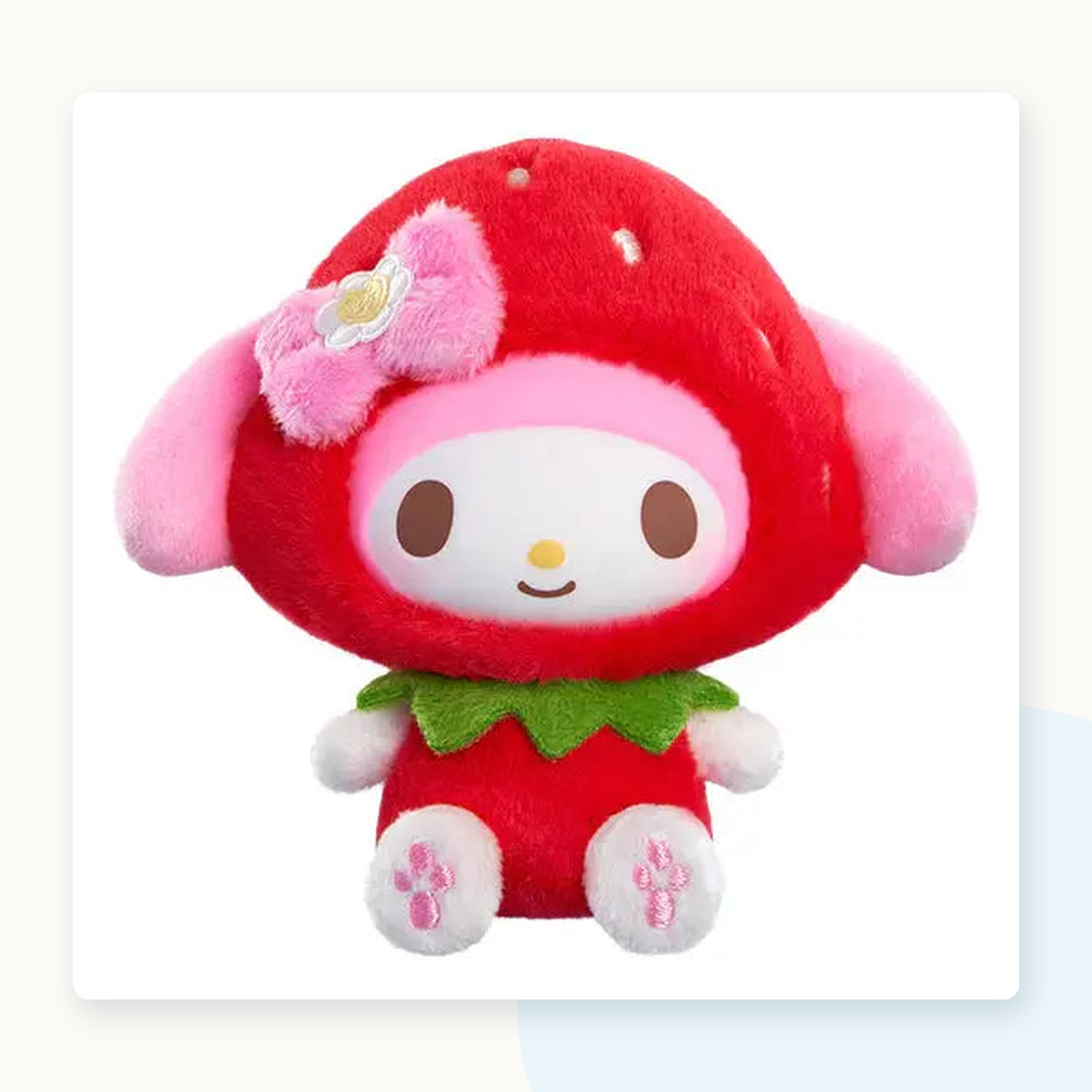 Sanrio Sweet Strawberry Series Plush Pendant Blind Box - detail