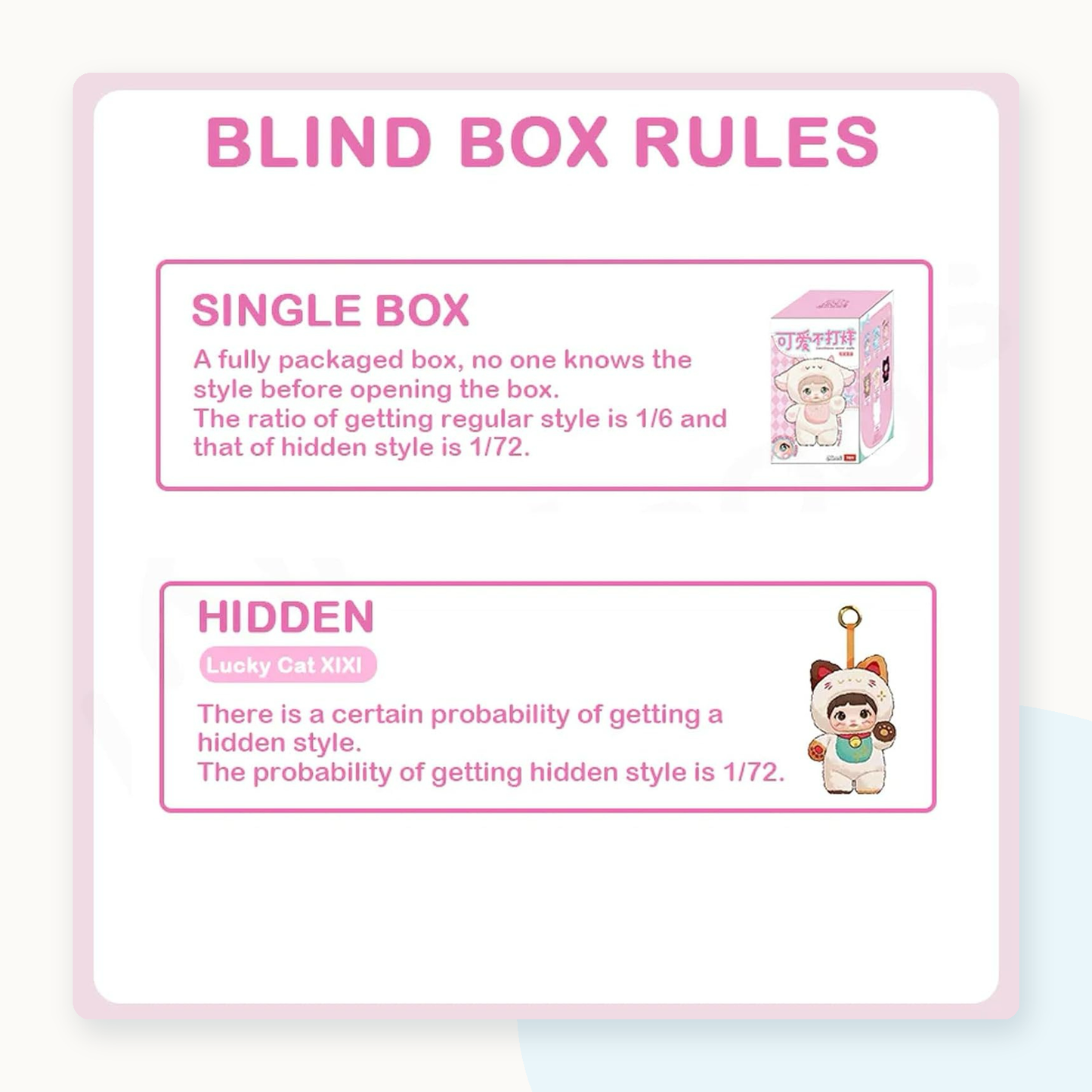 Nommi Loveliness Never Ends Keychain Blind Box - 09