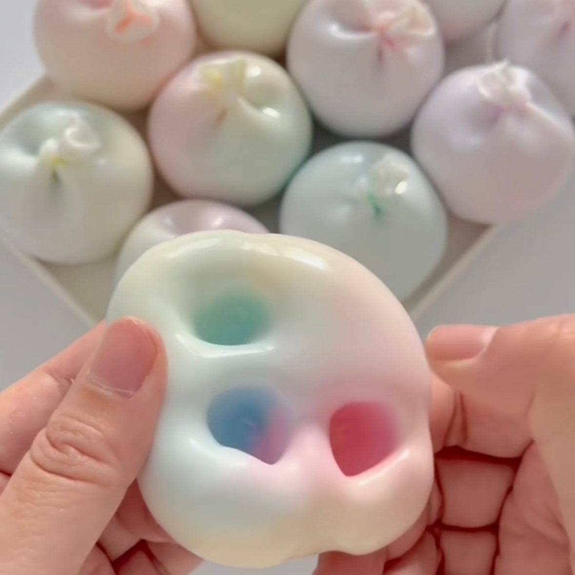 Fine Sand Rainbow Handmade Stress Balls – product image 3