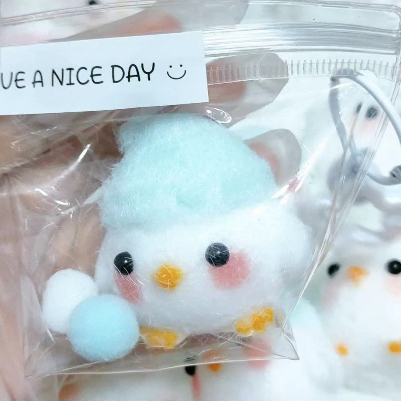 Silicone Squishy Chick with Wearing Hat Taba Squishy Toy – product image 8