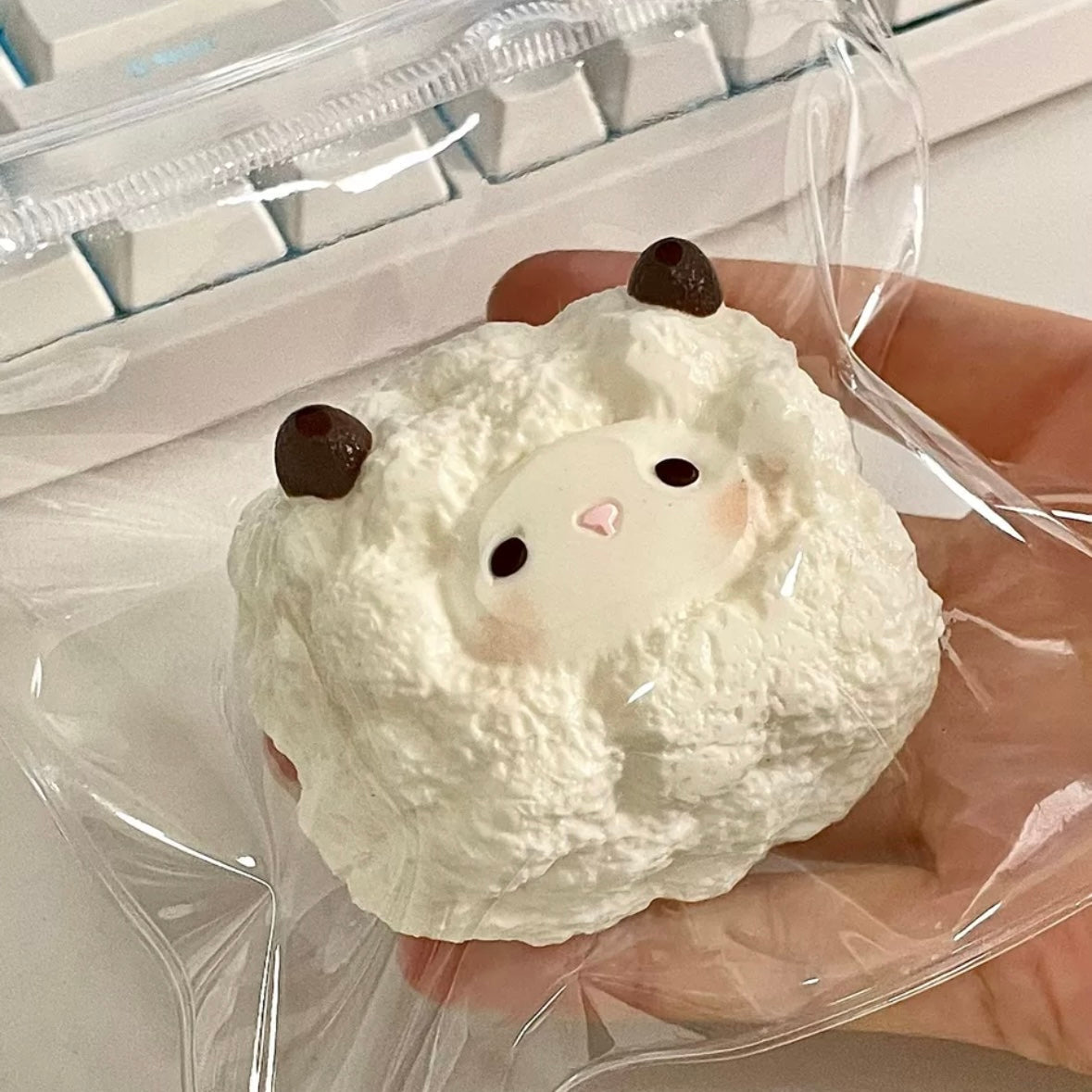 Handmade Silicone Sheep Taba Squishy Toy – product image 8