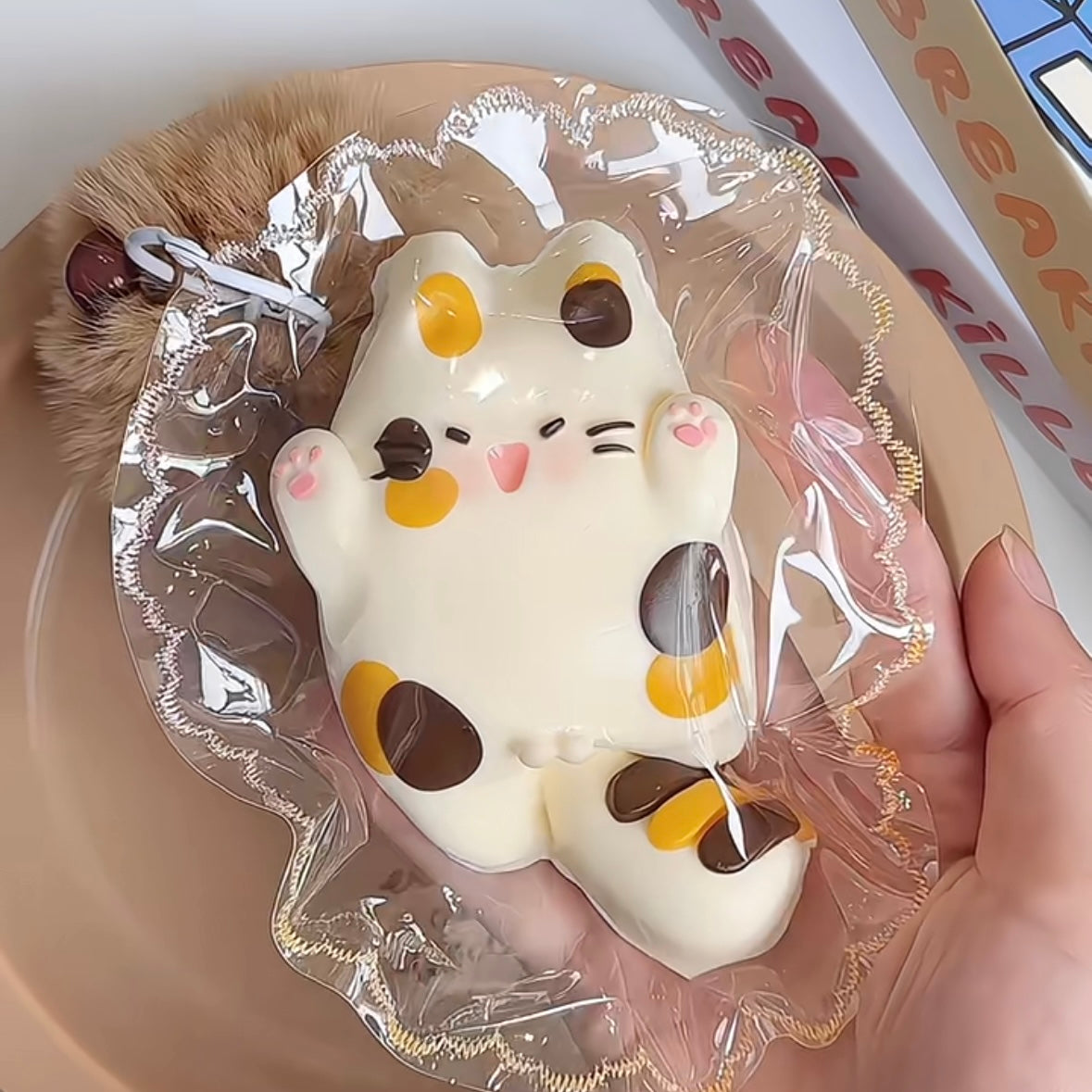 Calico Cat Squishy Taba Squishy Toy – product image 2
