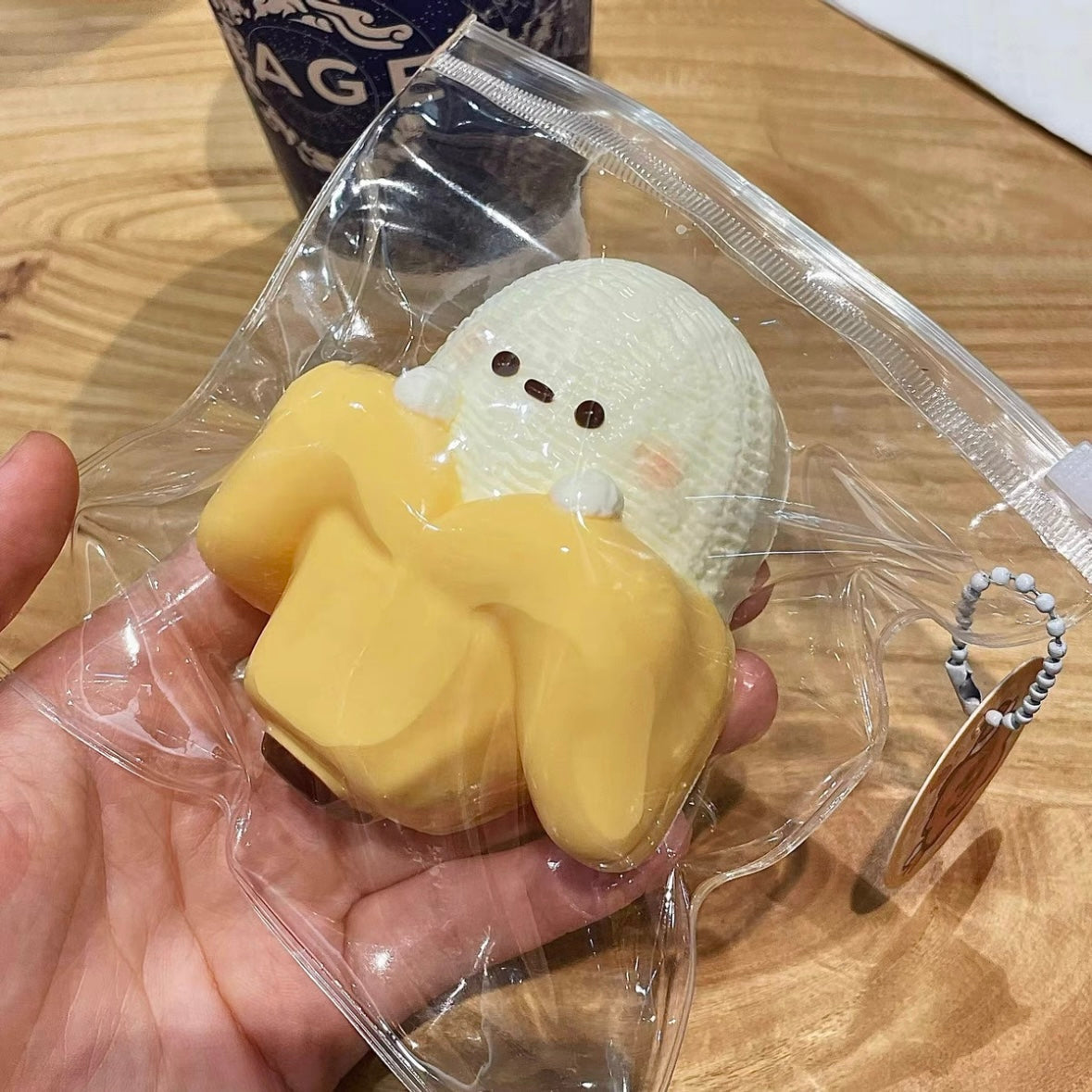 160g Banana Man Handmade Silicone Taba Squishy Toy – product image 3
