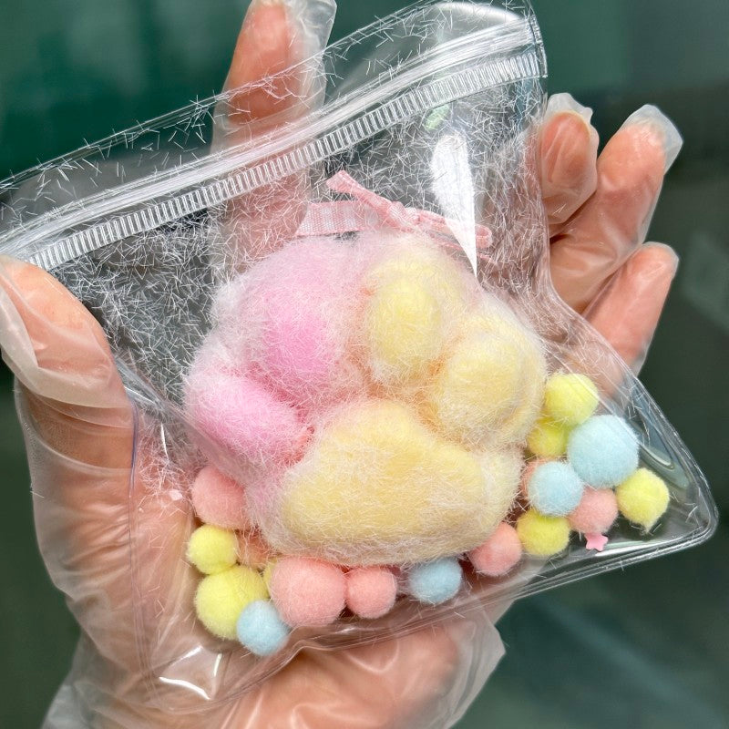 Handmade Silicone Cat's Paw Stress Relief Squishy Toy — Pink / Yellow / Blue & More – product image 18
