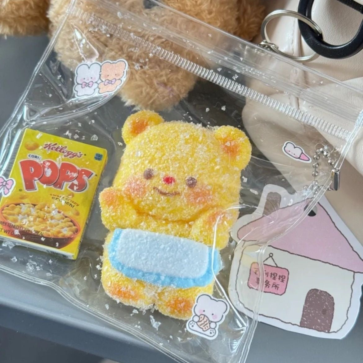 Handmade Silicone Butter Bear Taba Squishy Toy – product image 2
