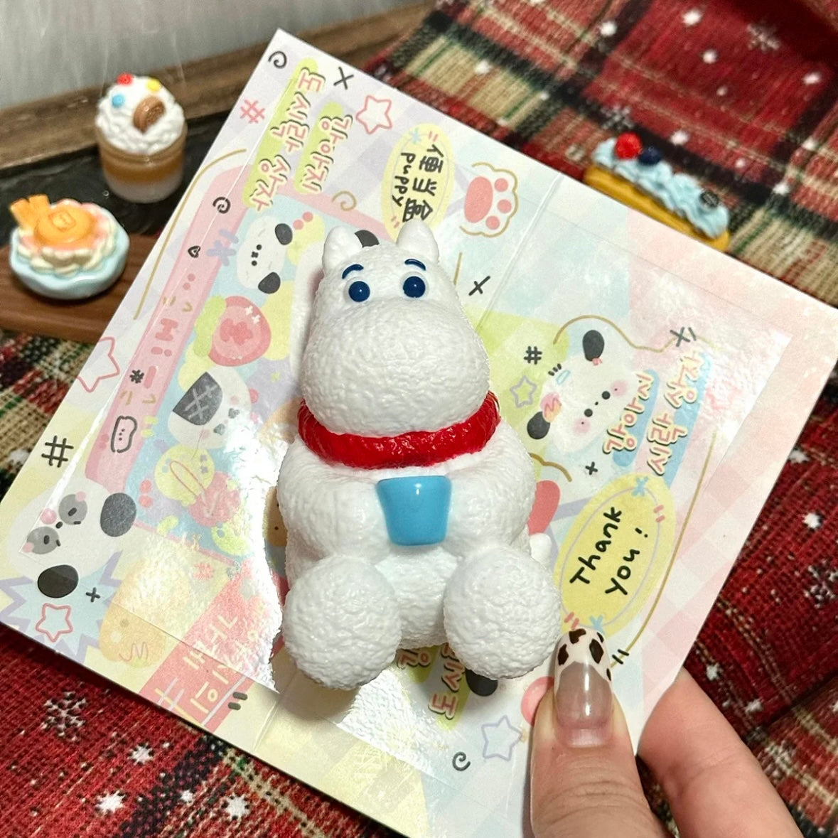 White Rhinoceros Taba Squishy Toy – product image 2
