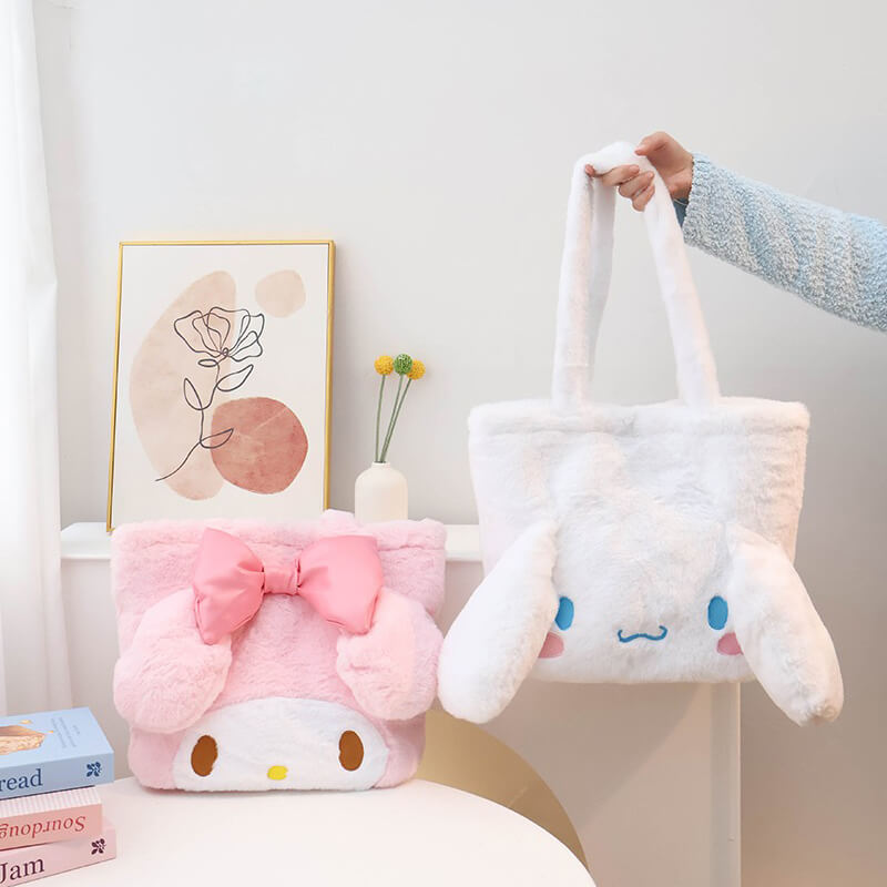Cinnamoroll Face Large Capacity Plushie Tote — image 8