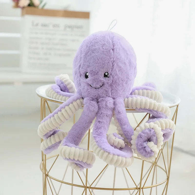 Plushie Fuzzy Lounging Octopus, Five Colors, 0.59-2.6' | 18-80cm — image 10