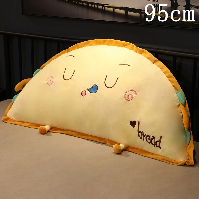 Giant Semicircle Toast Bread Plush Pillow, 20-37" | 51-95 cm — image 13