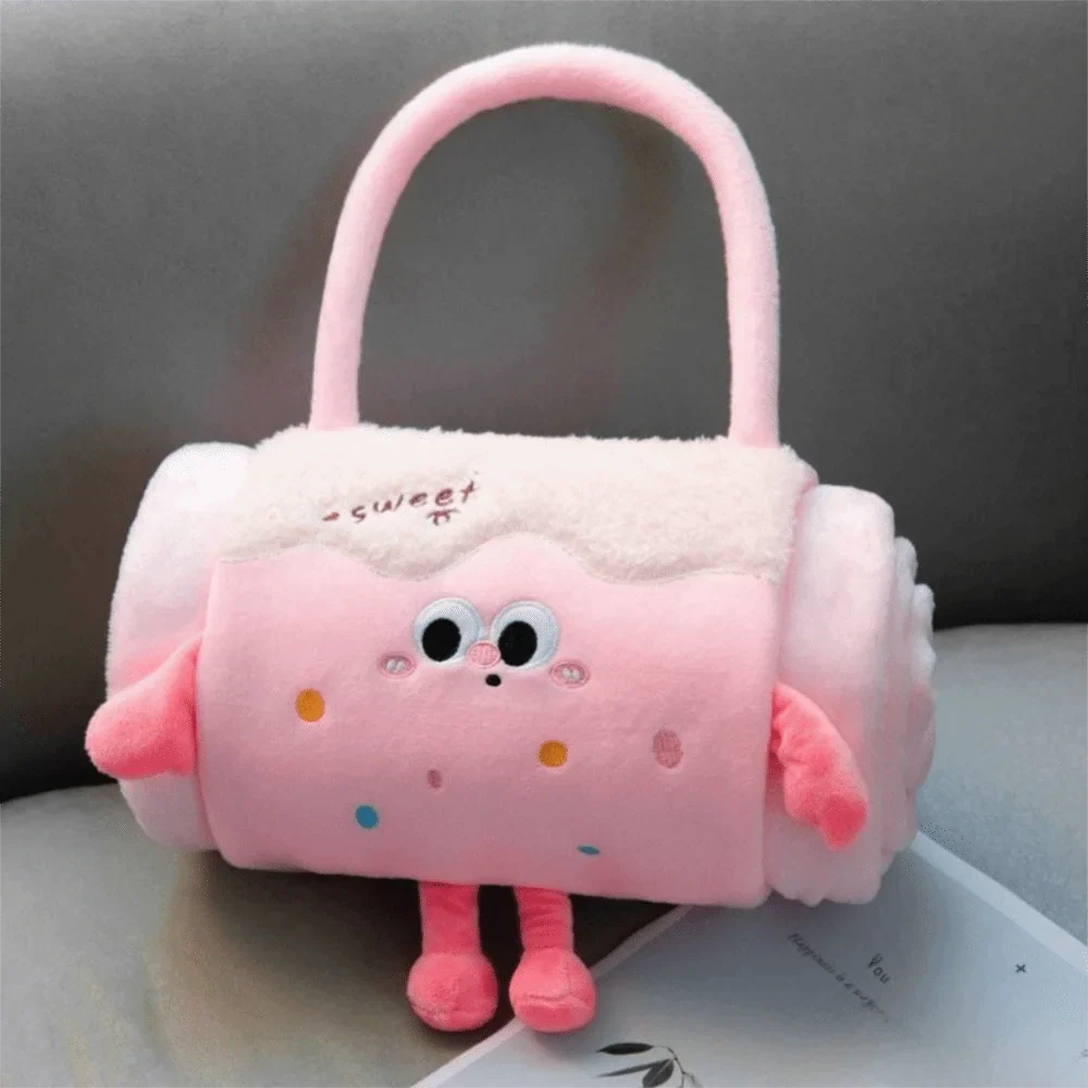 Dessert Roll Plush Blanket - 2-in-1 Cozy Throw & Plush Toy, 31-39" | 80-100 cm — image 9