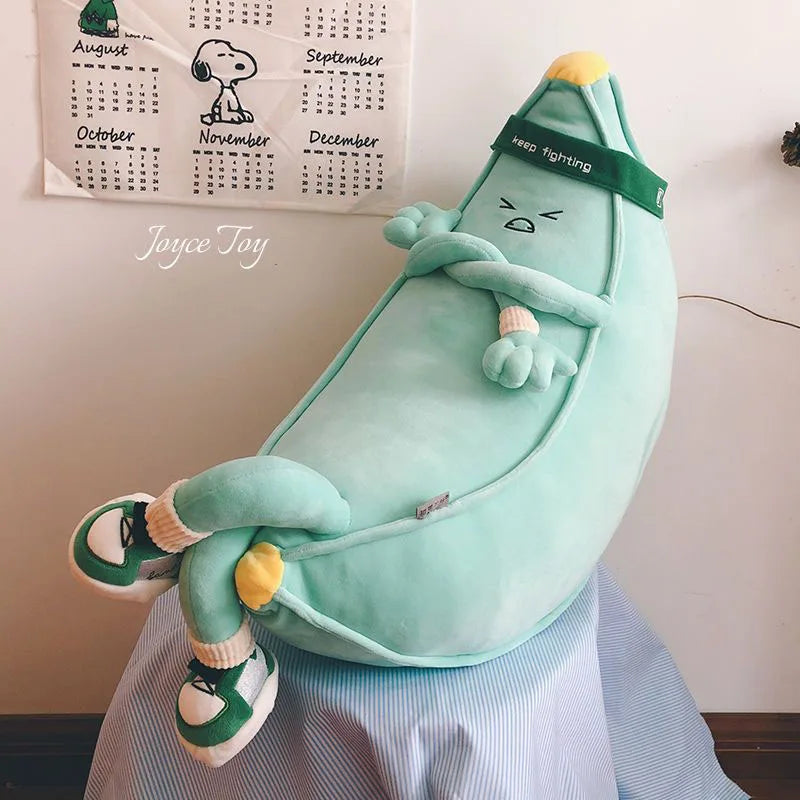 Keep Fighting Banana Man Plush Pillow - Funny Long Banana Cushion, 28" | 70 cm — image 6