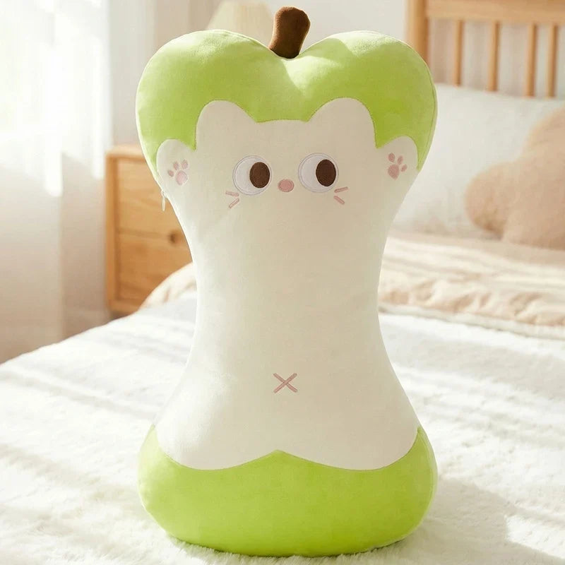 Apple Core Plush Pillow | Soft Fruit Doll, 24–35" | 60–90 cm — image 8