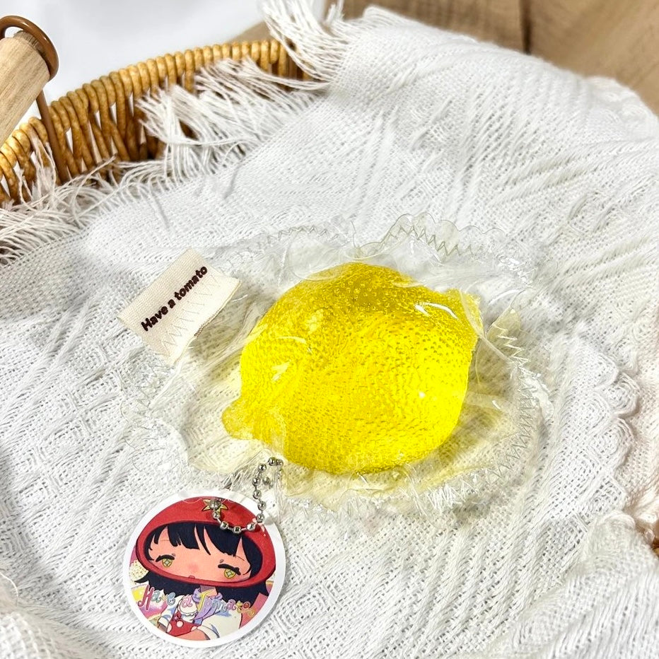 Transparent Lemon Taba Squishy Toy – product image 2