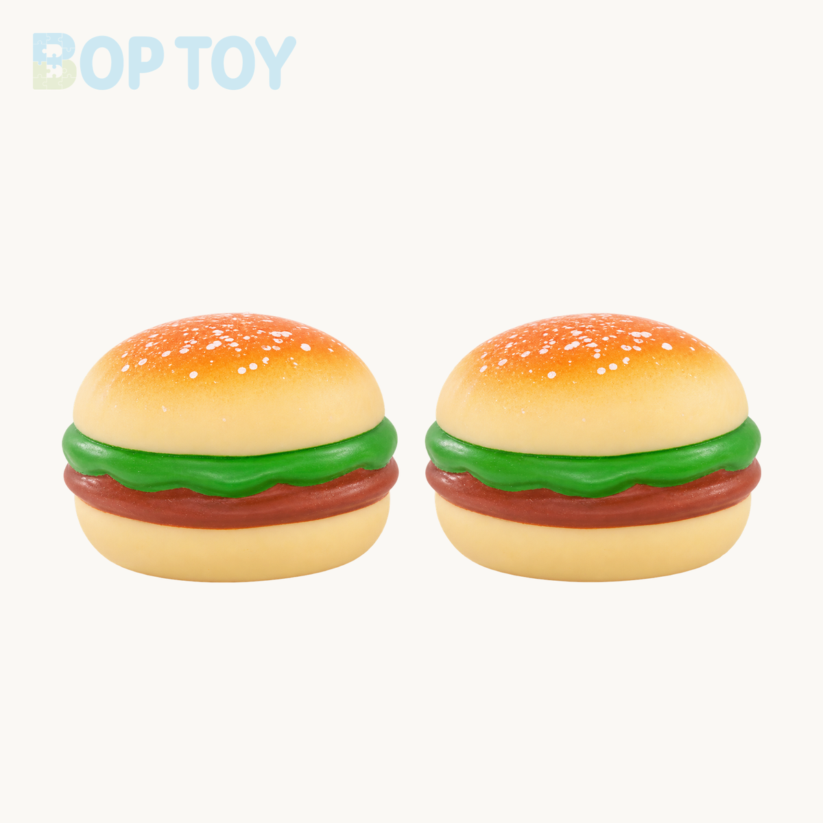 Hamburger Stress Balls – 2pcs – BOP TOY