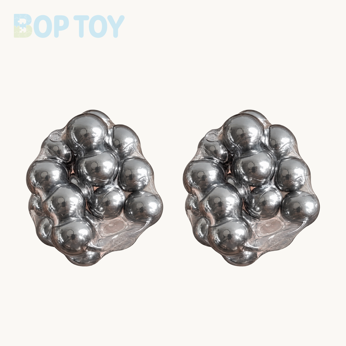 Iron Ball Handmade Stress Balls – 2pcs – BOP TOY
