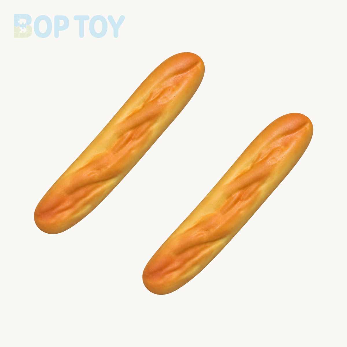 Slow Rising Squishy Baguette Stress Relief Decompression Toy — matching variant — BOP TOY