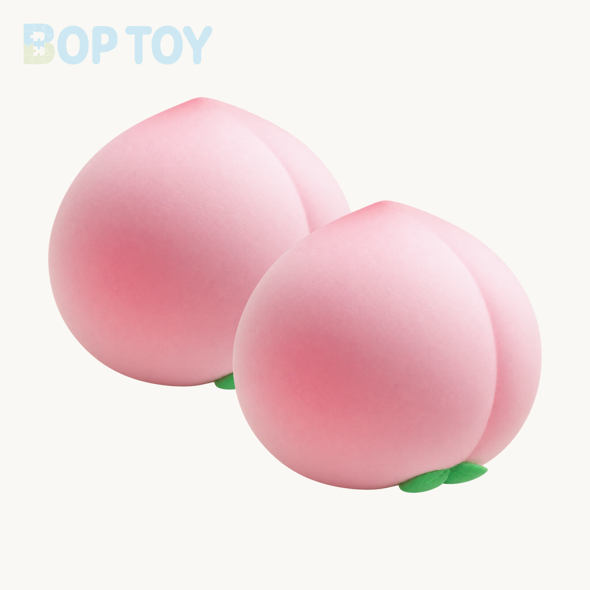 Slow Rising Squishy Peach Stress Relief Decompression Toy — matching variant — BOP TOY
