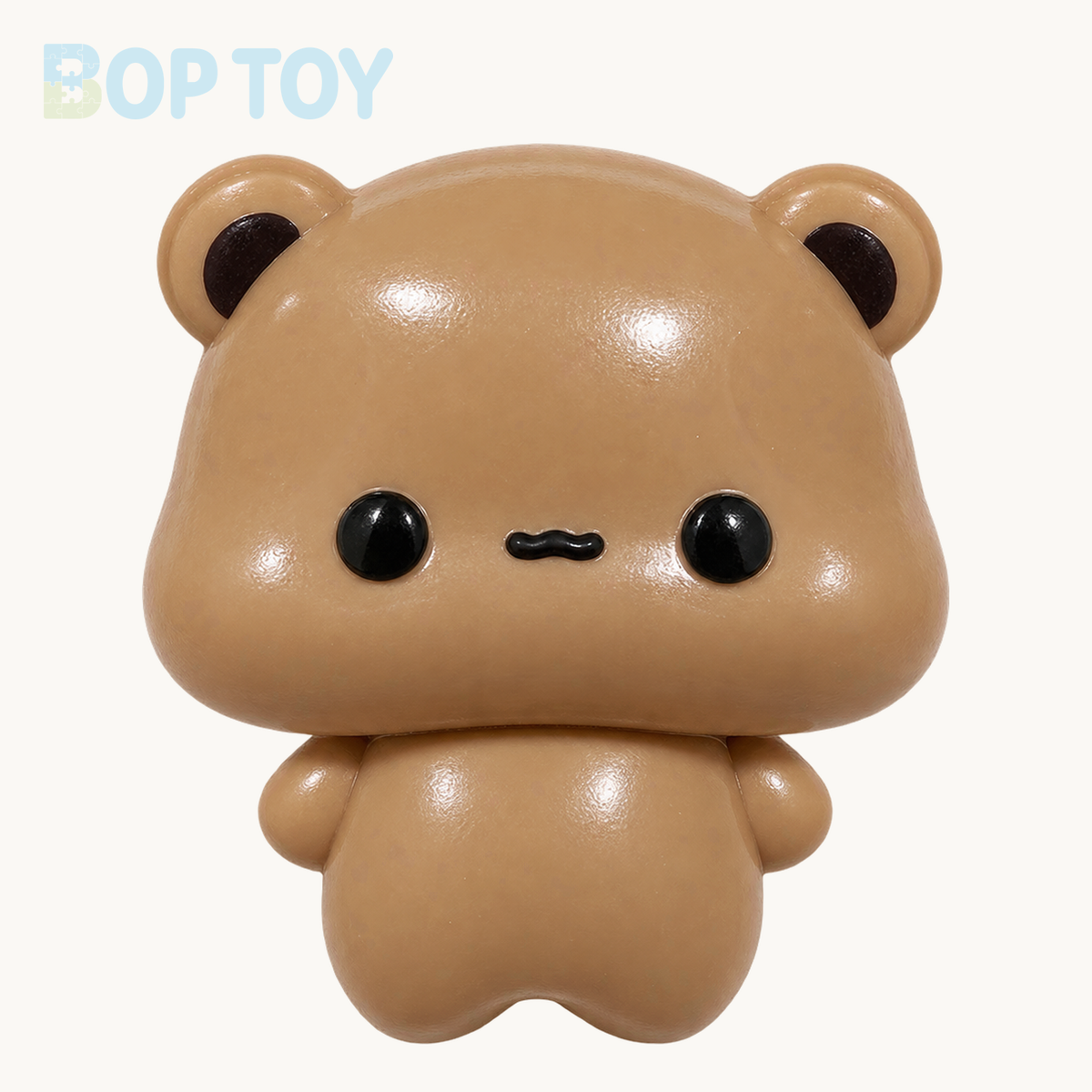 Puppy Taba Squishy Toy – Brown – BOP TOY