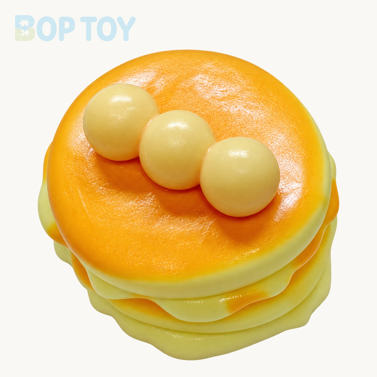 Soy Milk Cake Taba Squishy Toy – round – BOP TOY