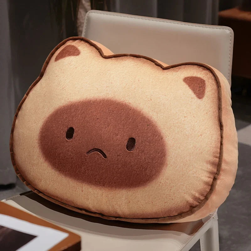 Capybara/Cat Cookie Plushie – Jumbo Comfort in a Sweet Design — image 12