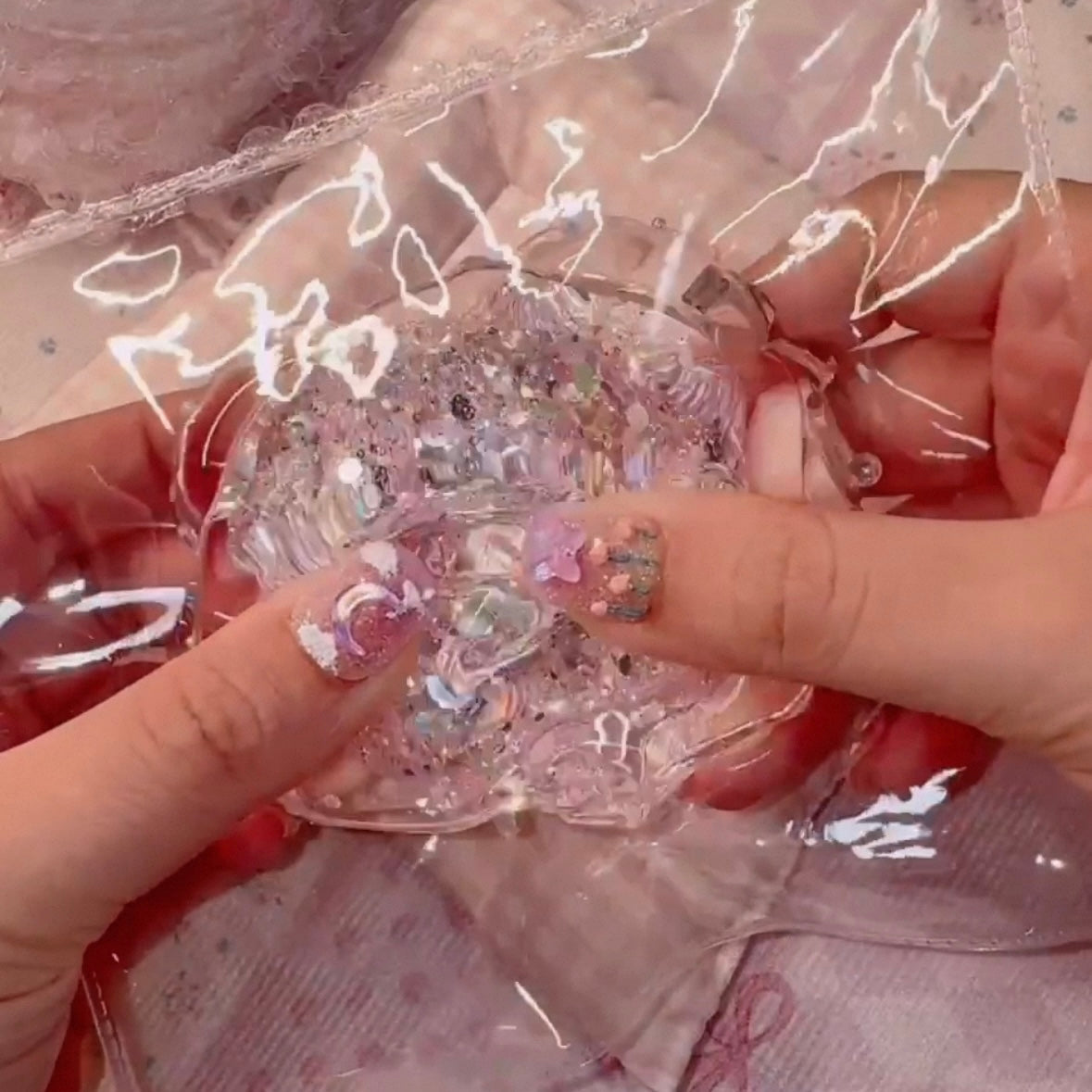 Transparent Bear Head Taba Squishy Toy – product image 5