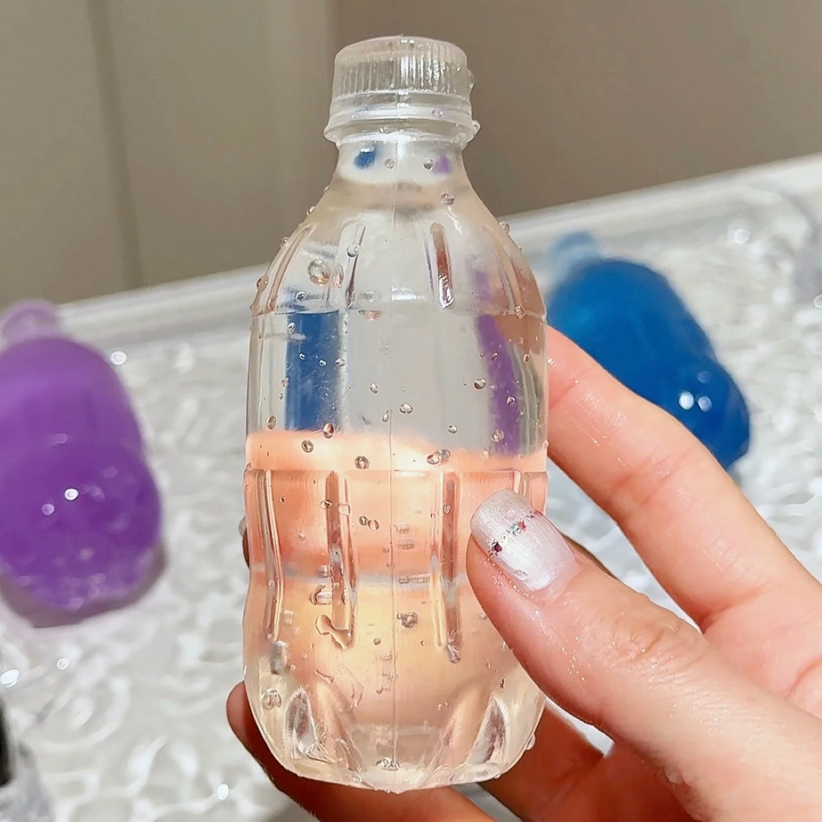 Handmade Strawberry / Blueberry Sparkling Water Stress Ball – product image 12