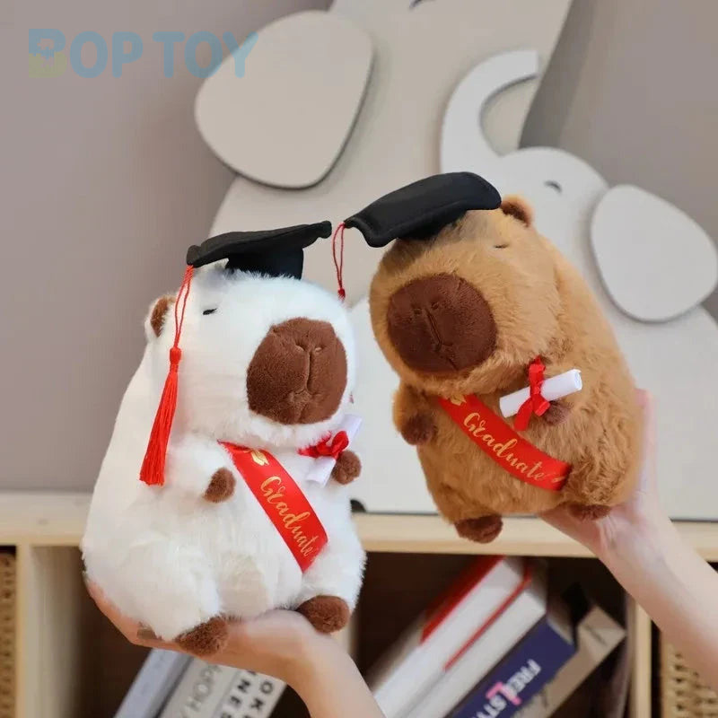Kawaii Graduation Capybara Plushies — image 13