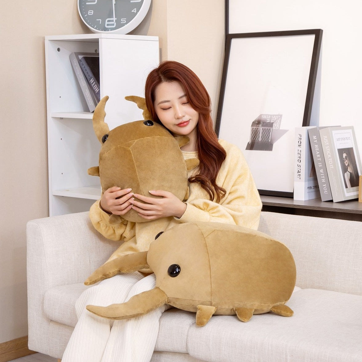 Brown Kawaii Dung Beetles Plushies — image 7