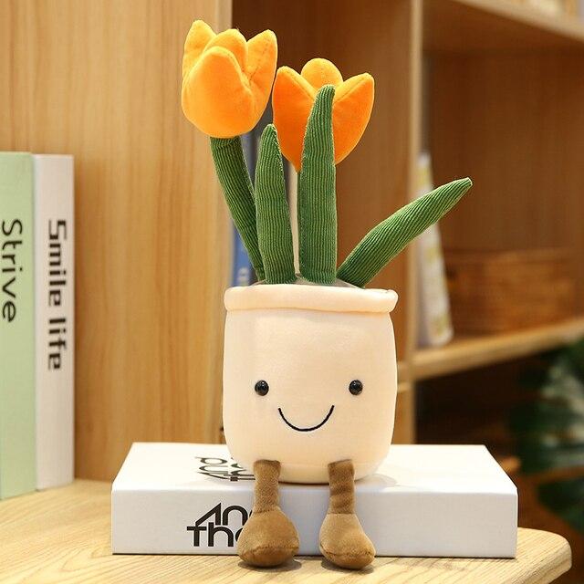 Bubbly Tulip Flower Pot Plush — image 15