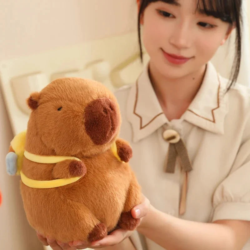 Kawaii Capybara with Backpack Plush Collection — image 37