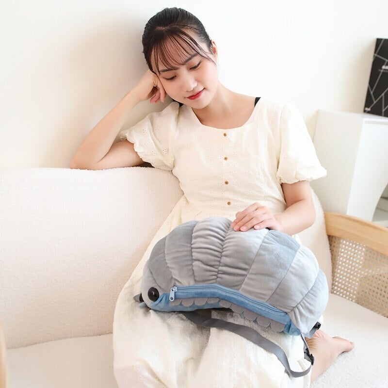 Kawaii Isopod Plush Backpack — image 23