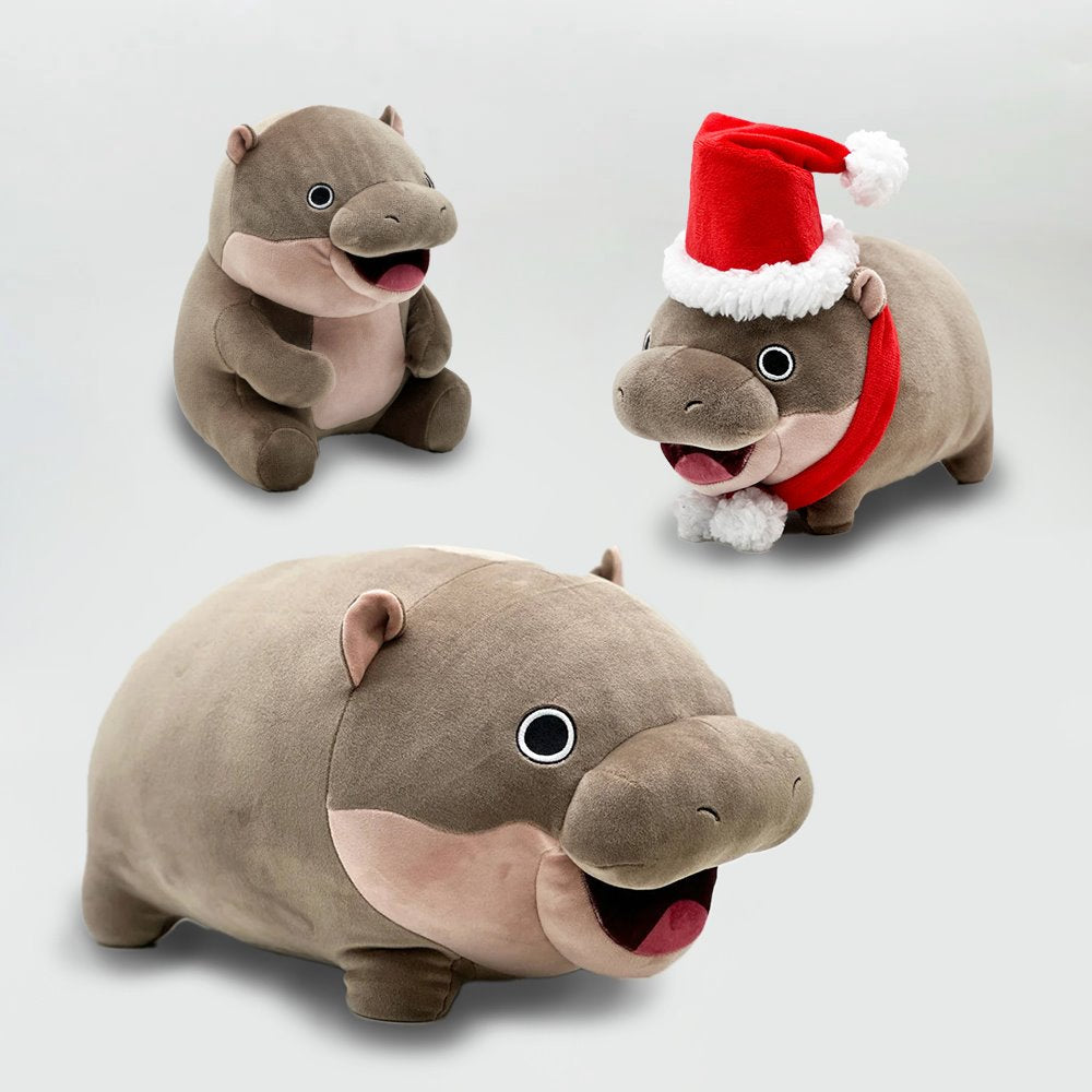 Kawaii Moo Deng Baby Hippo Plushie — image 11