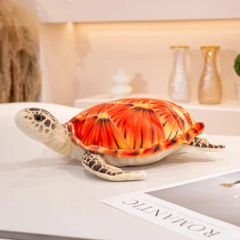Lifelike Sea Turtle Plushies — image 11