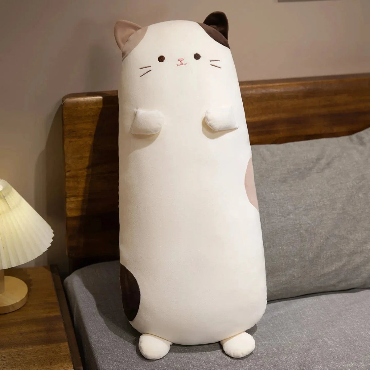 Mochi the Long Snuggly Spotted Cat Plush — image 9