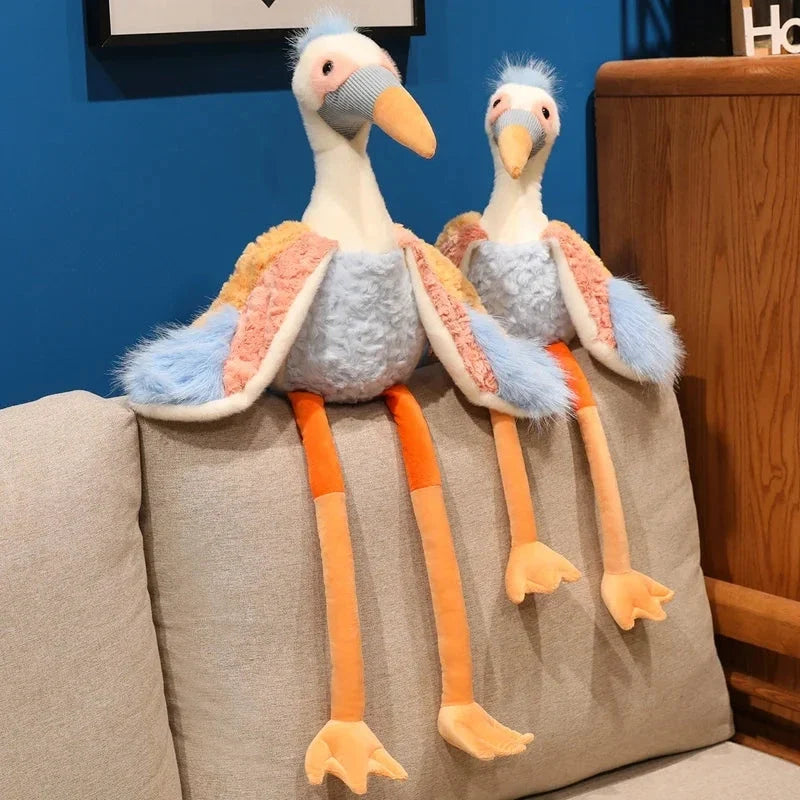 Peaches the Fluffy Crane Plush — image 15