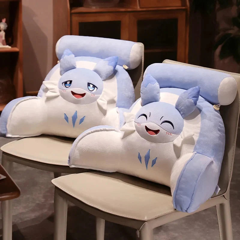 Sofi the Cute Baby Blue Hybrid Dragon Cushion Seat — image 14