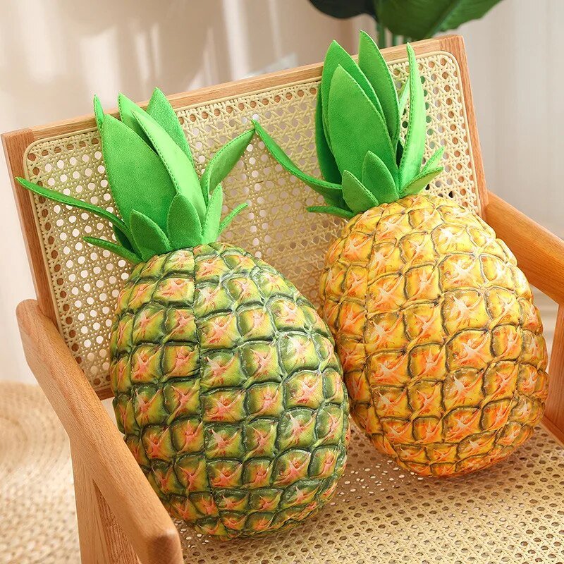 Lifelike Pineapple Plushie, Two Styles, 19" | 48 cm — image 8