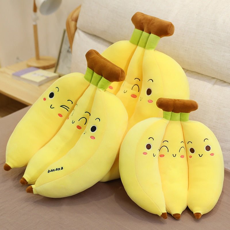 Plushie Jumbo Cartoon Bunch of Three Bananas, 1.1-2.3' | 35-70 cm — image 4