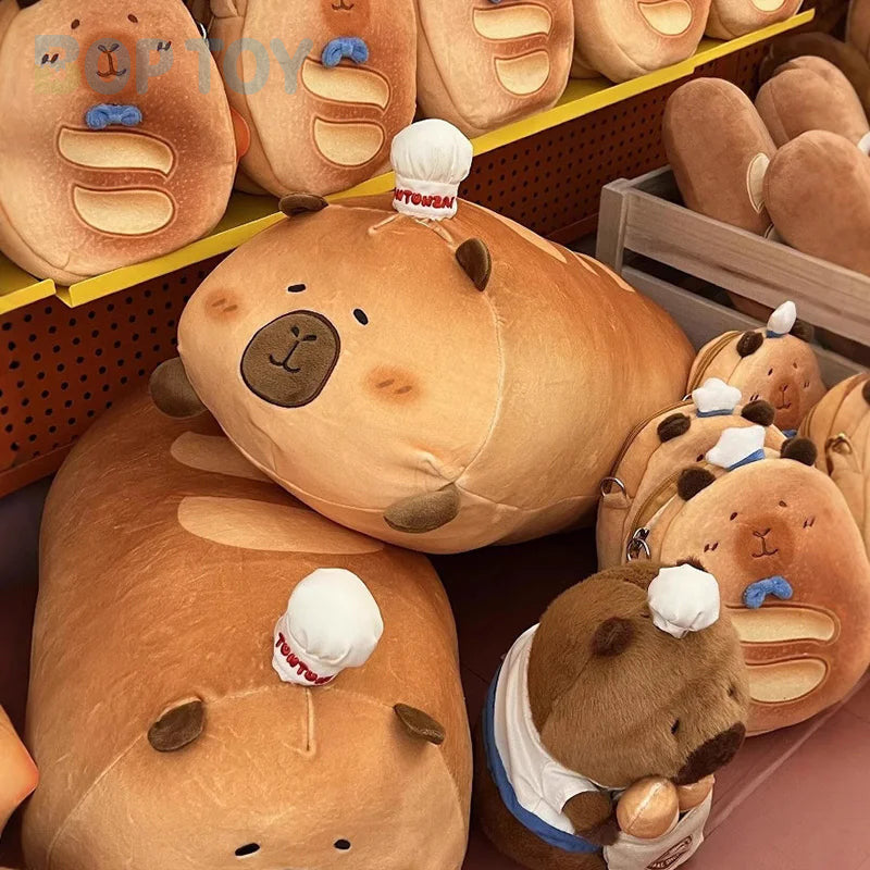 Jumbo Capybara Bread Plushie, 22-37" | 55-95 cm — image 2