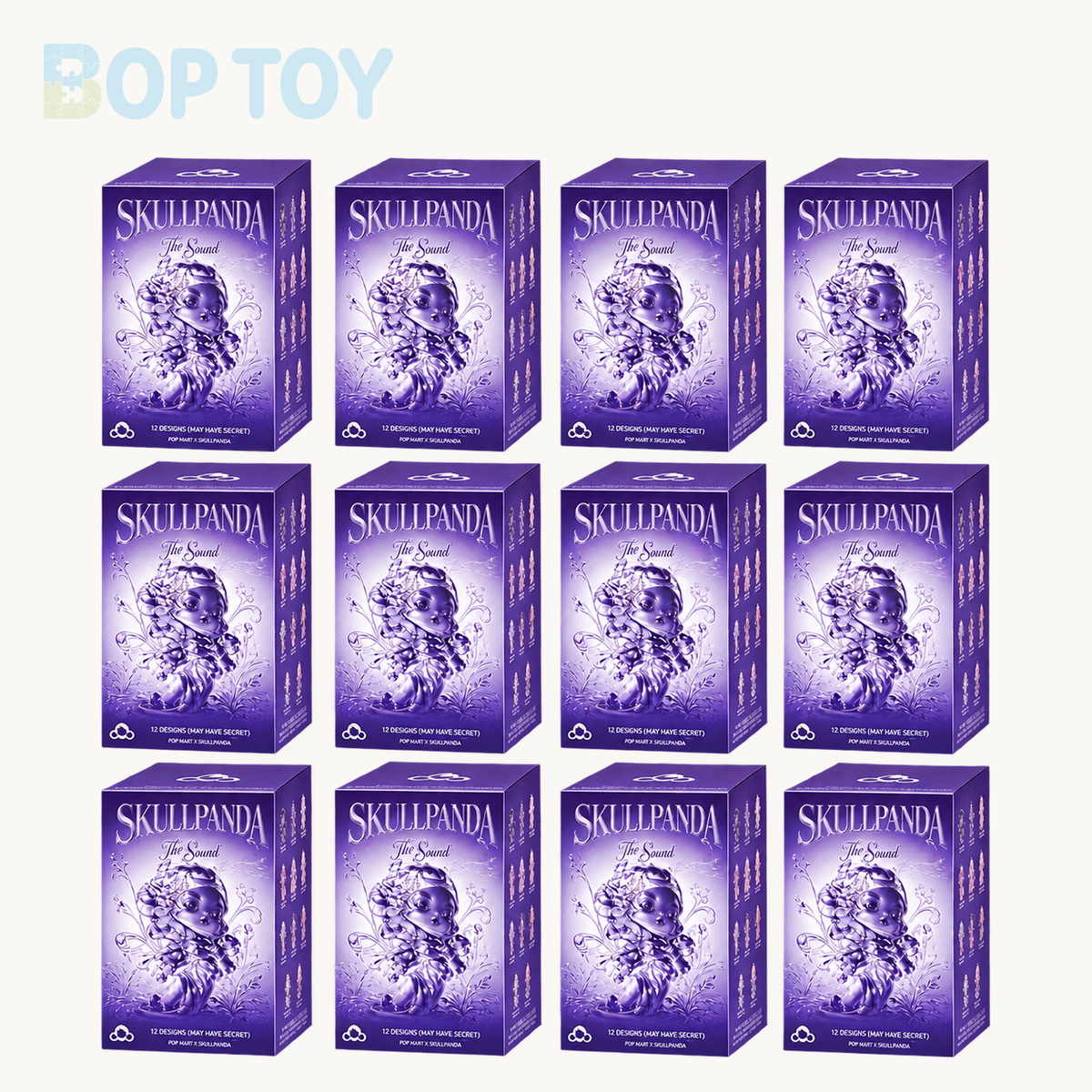 POP MART SKULLPANDA The Sound Series Figures Blindbox — Whole set of 12 option