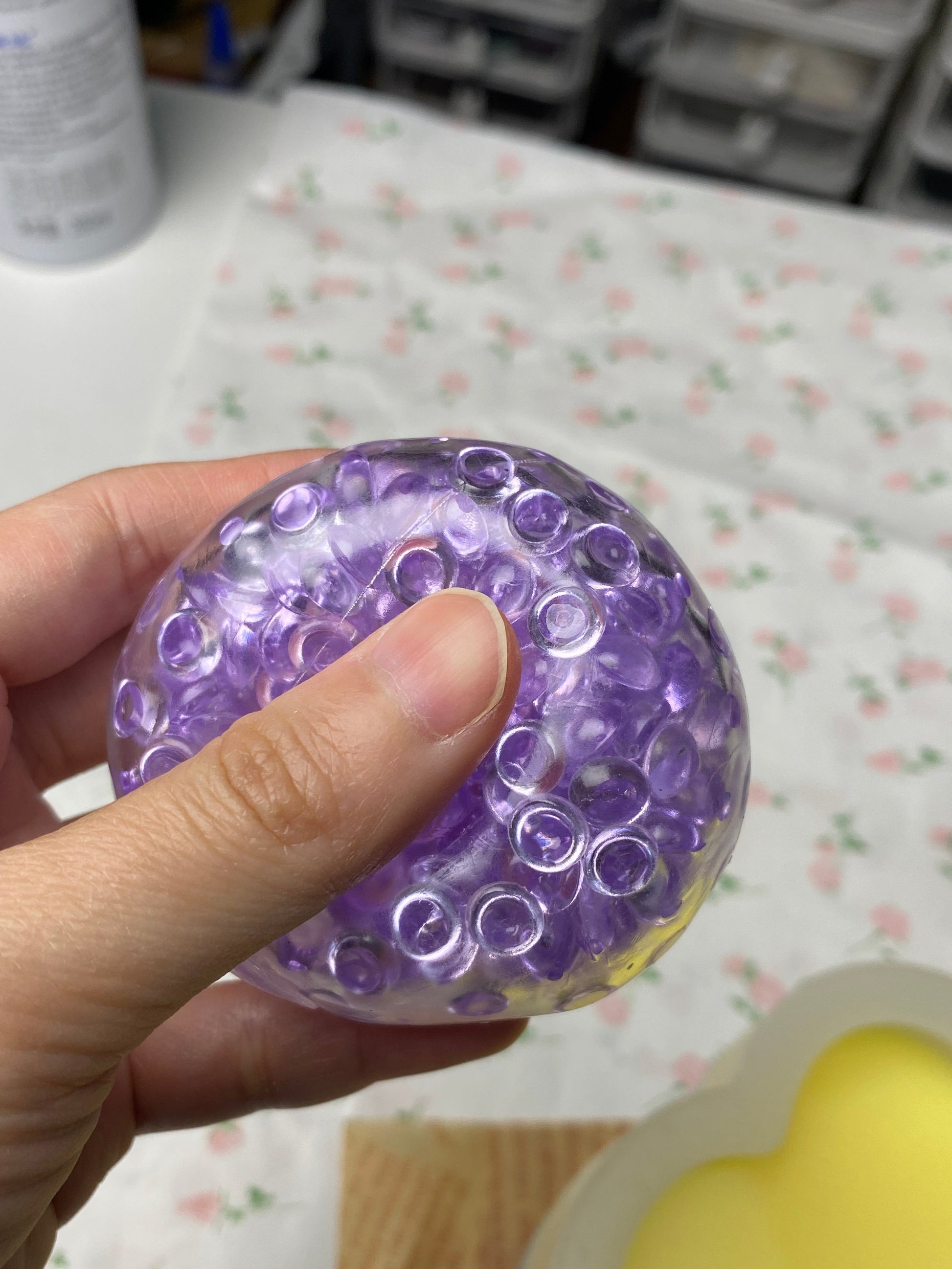 Handmade Stress Balls — Purple / Green / Blue – product image 7