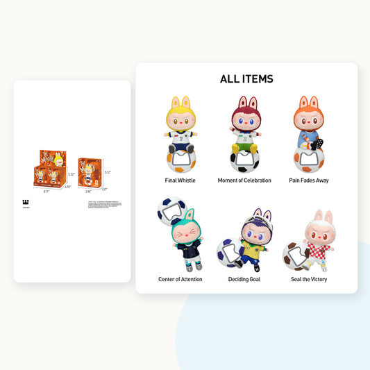 POP MART Labubu The Monsters × FIFA SERIES Bottle Opener Fridge Magnet Blind Box - main