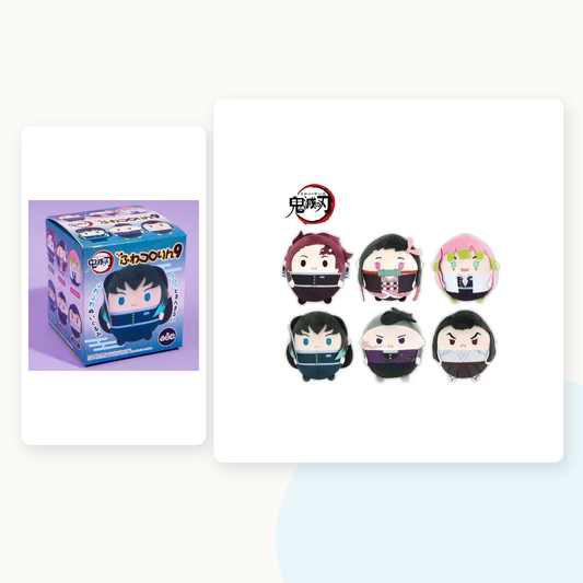 Demon Slayer Kimetsu no Yaiba Fuwakororin 9 Plush Blindbox - main