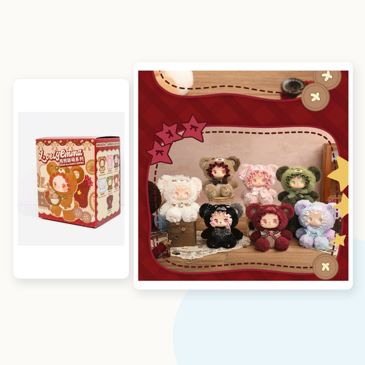 LOVELY EMMA Bear Alliance Series Plush Blindbox - main
