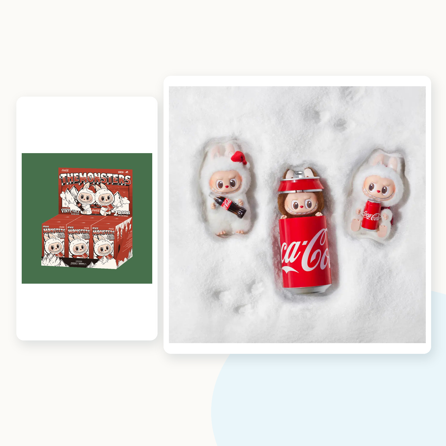 POP MART Labubu Coca Cola Series Vinyl Plush Blindbox - main