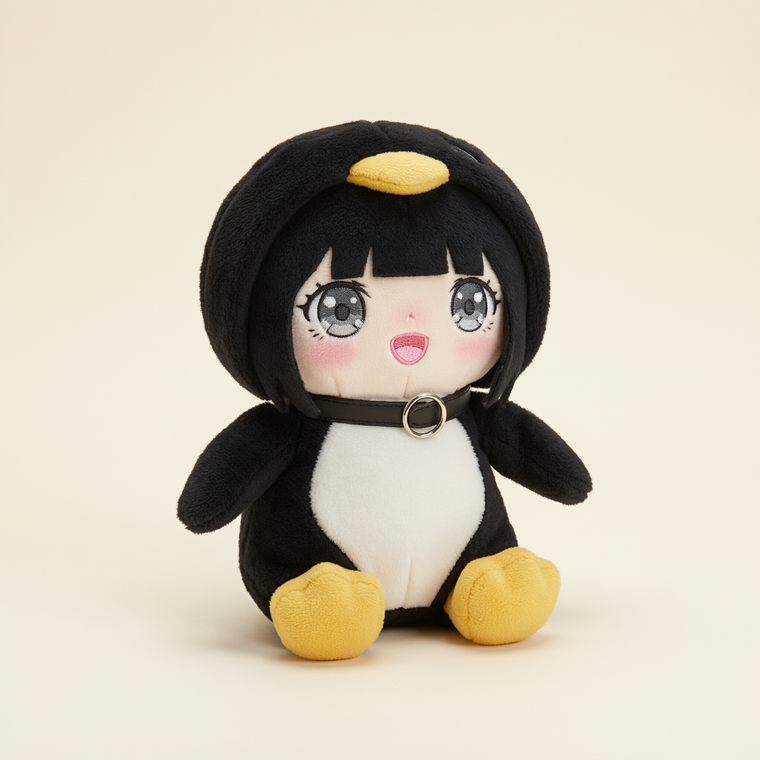 Collectible Goo Goo Gaga Penguin Soft Cute & Huggable Throw Pillow Stuffed Animal Plushie
