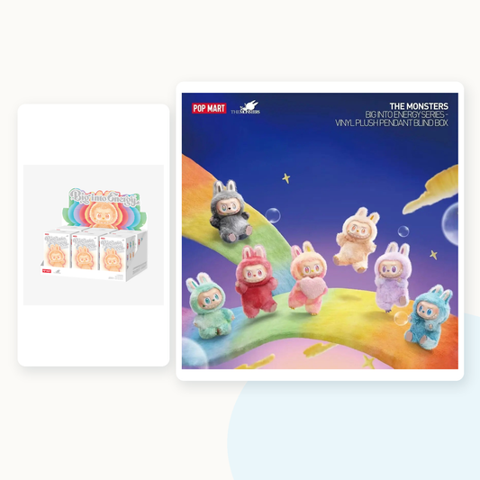 POP MART Labubu The Monsters Big into Energy Vinyl Plush Blind Box - main